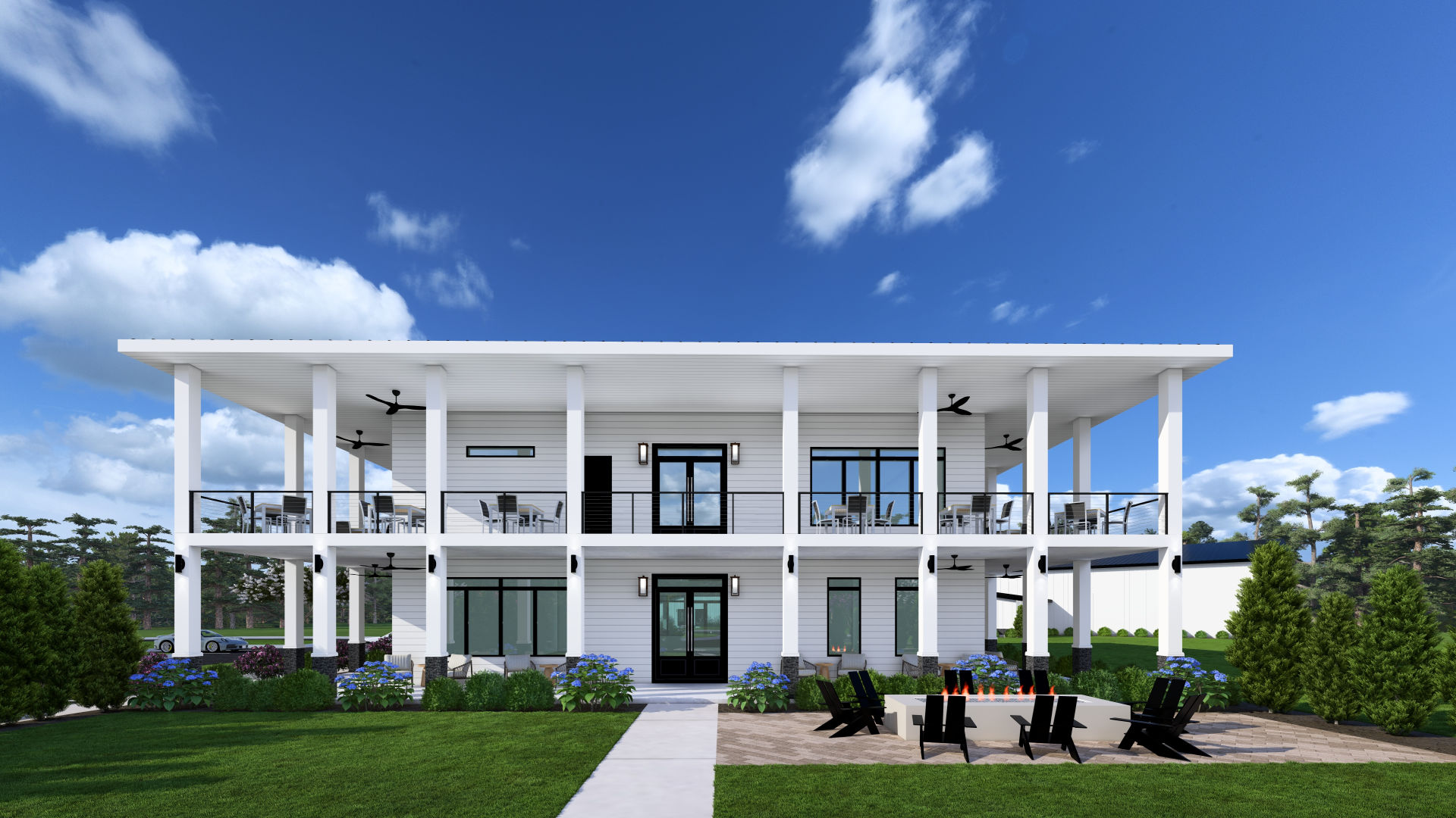 The Club at Midtown Clubhouse Rendering
