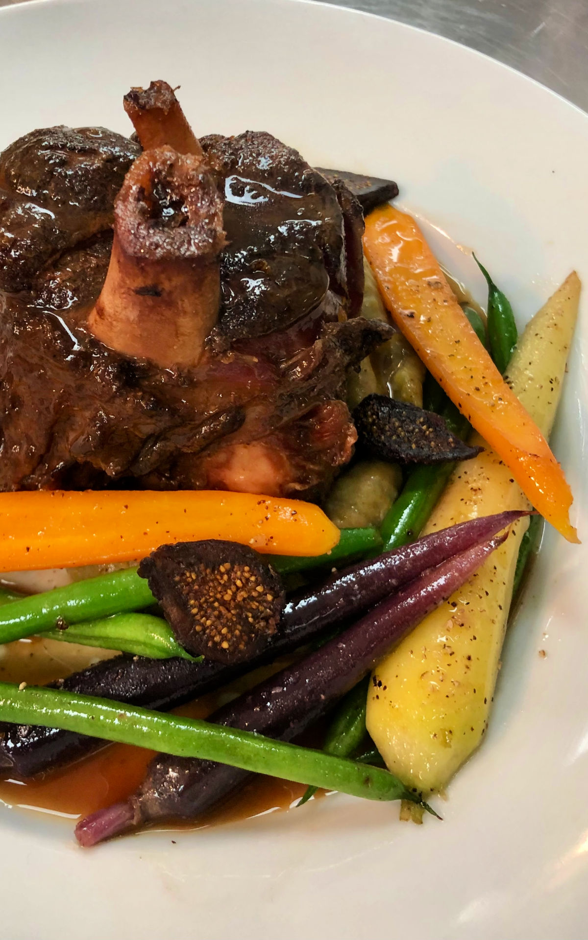 fine dining food from The Club at Midtown restaurant
